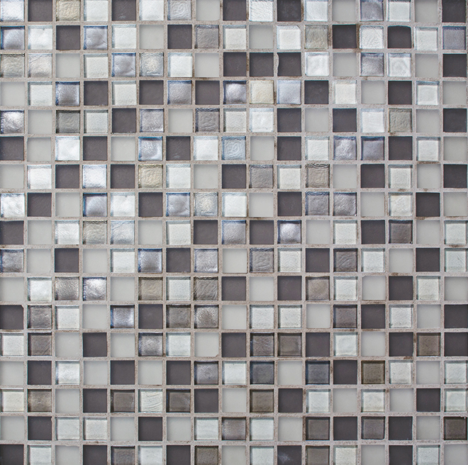 MU163 Oceanside Muse Micro Mosaic 58x58 glass tile pattern