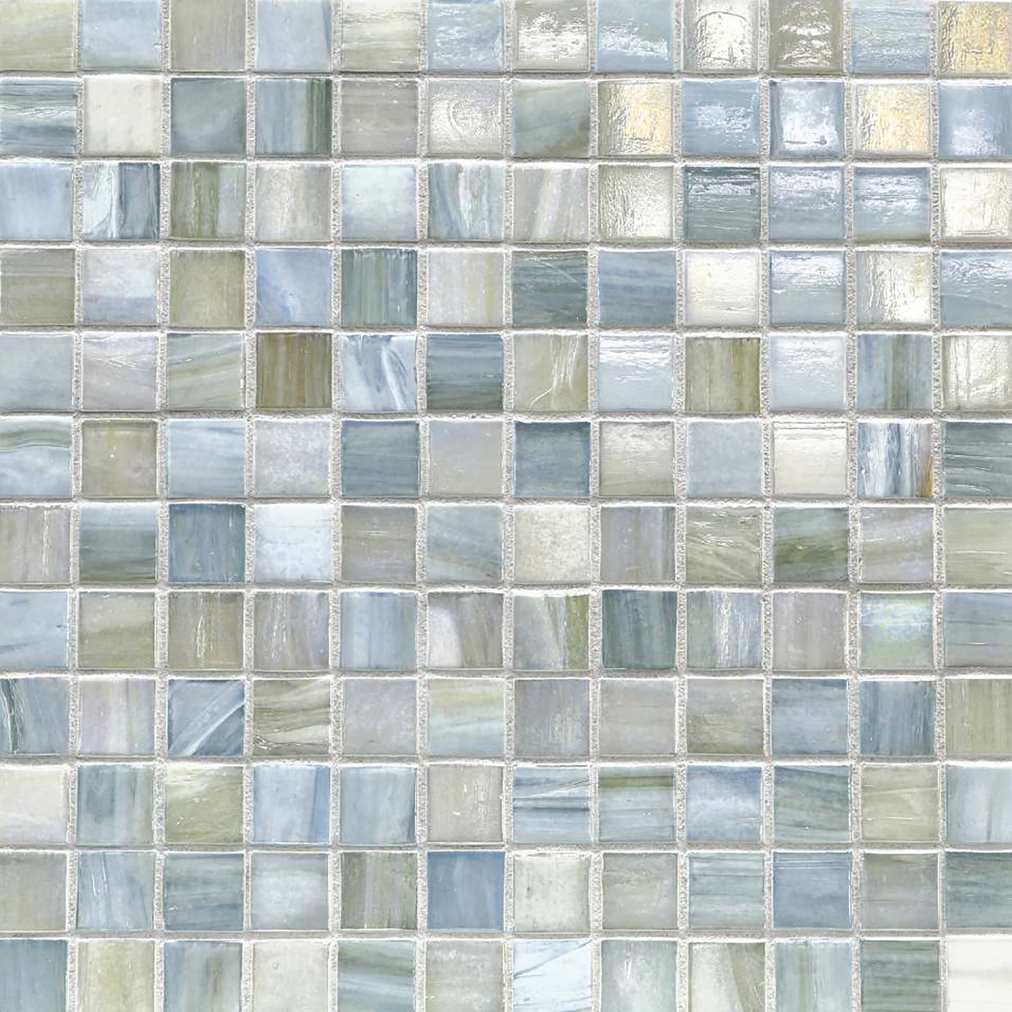 Agate Glass Tile Martini Blend Asolo and Lucca Pearl