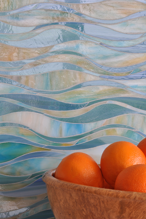 New Ravenna Silk Road Oasis Wall with Oranges