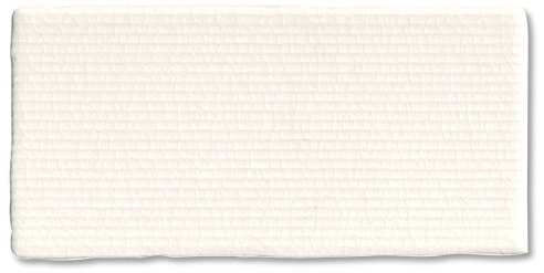 3″×6″ Field Tile Navajo white textured